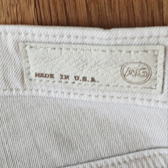 AG Adriano Goldschmied Cream Stilt Roll Up Jeans Women's 29" Waist X 26" Inseam - Picture 6 of 16